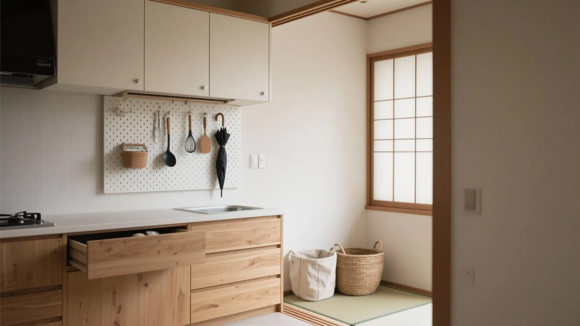 収納は“壁厚を使う”：吊る・薄く・縦で足す（収納技巧）