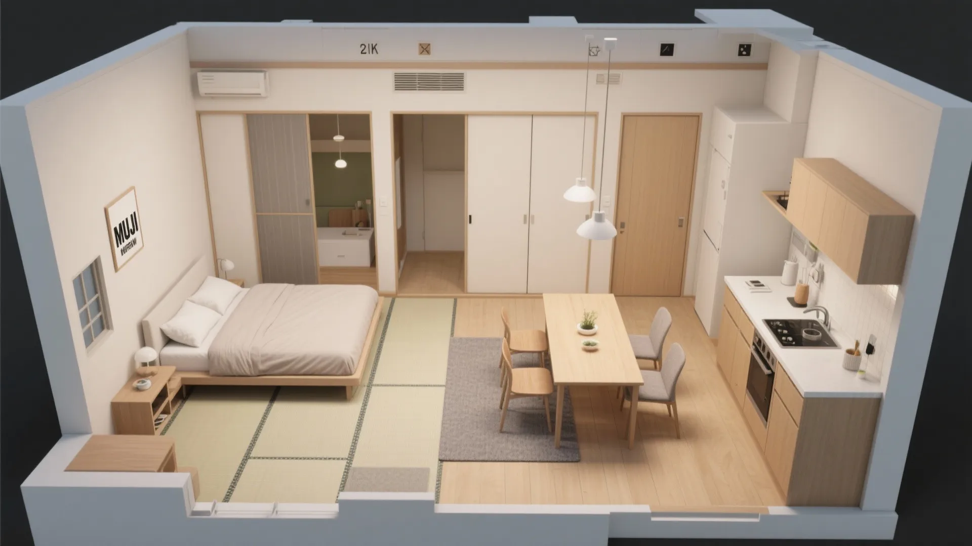 Tips 5: 部屋割りの再定義で“2”を活かす（東京小戸型）