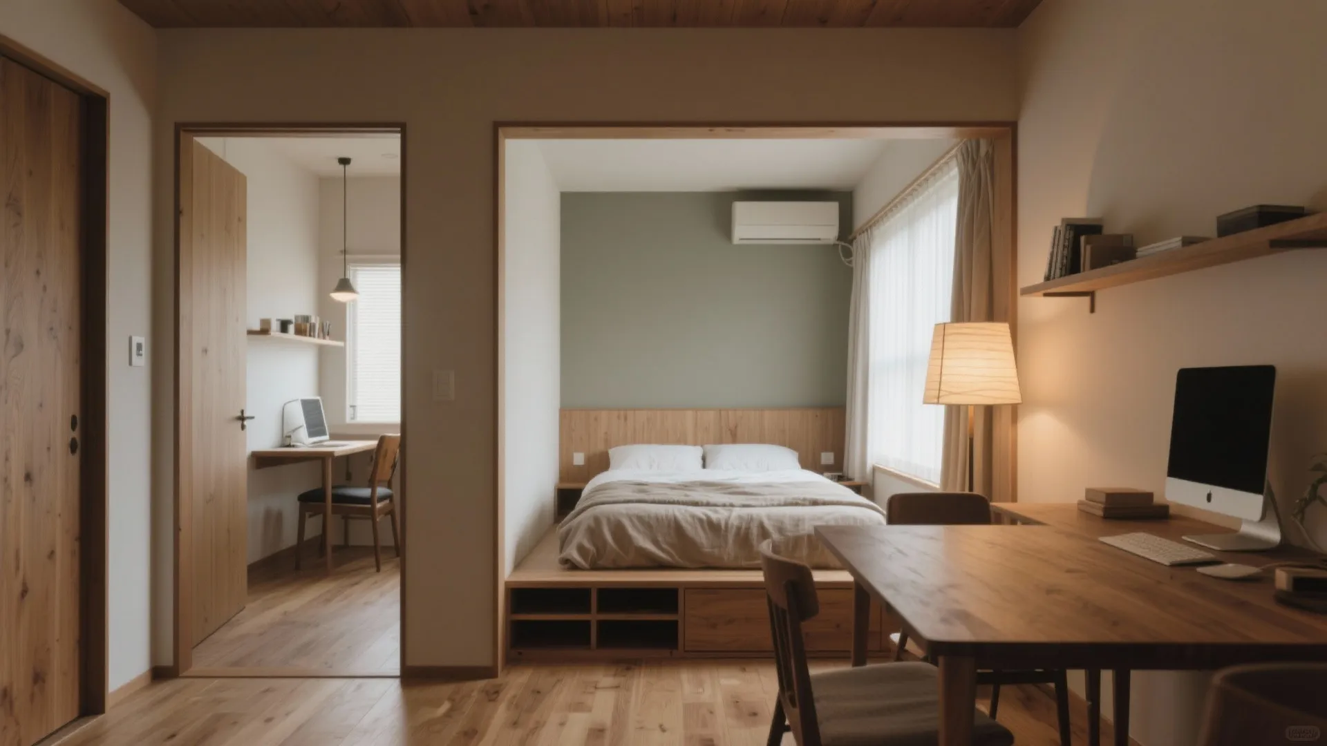 Tips 3: 2Kの使い分け—寝る部屋と“音の出る部屋”を分ける（收納技巧）