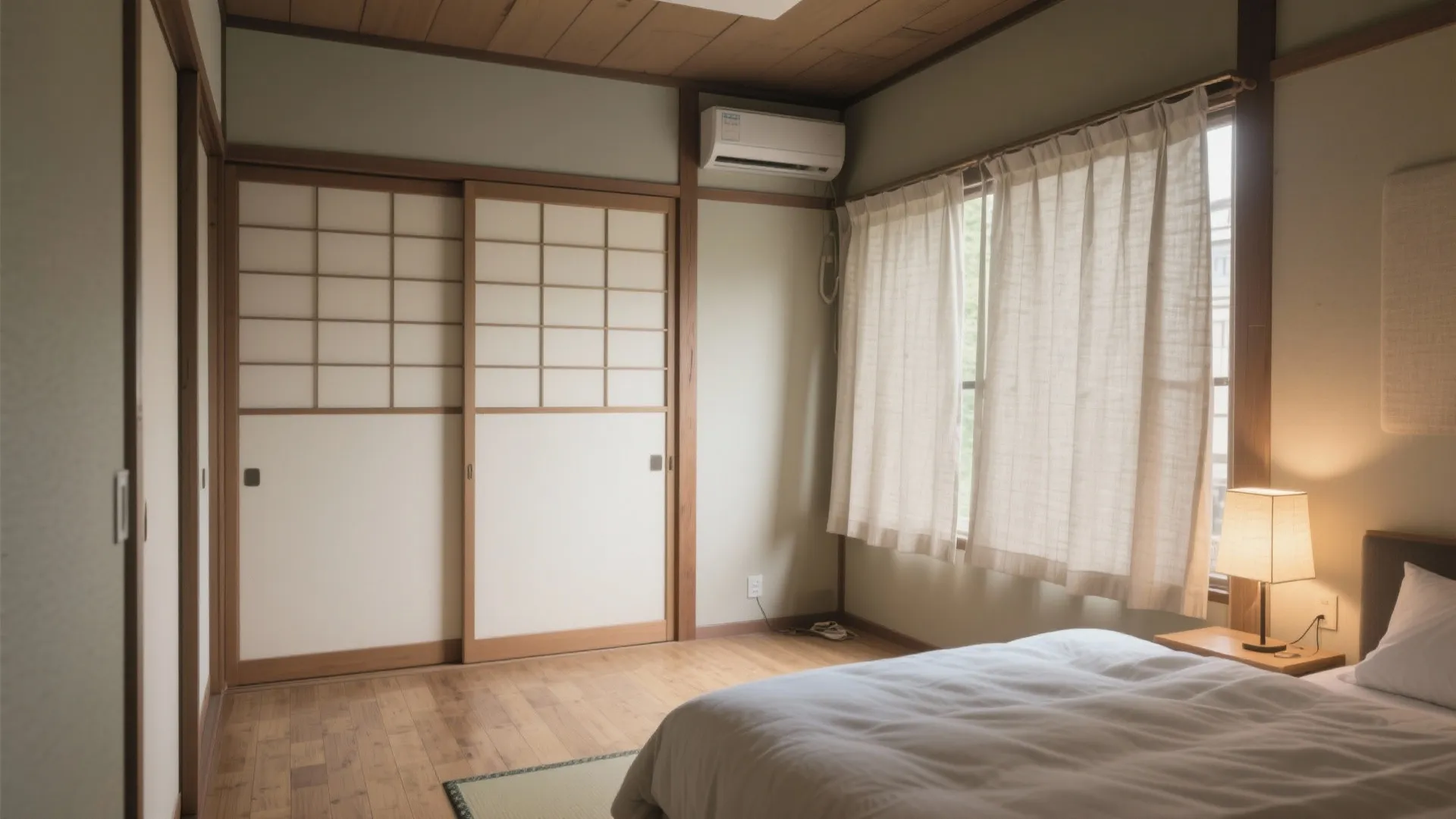 寝室は“静けさの層”で区切る（日式風格の音環境）