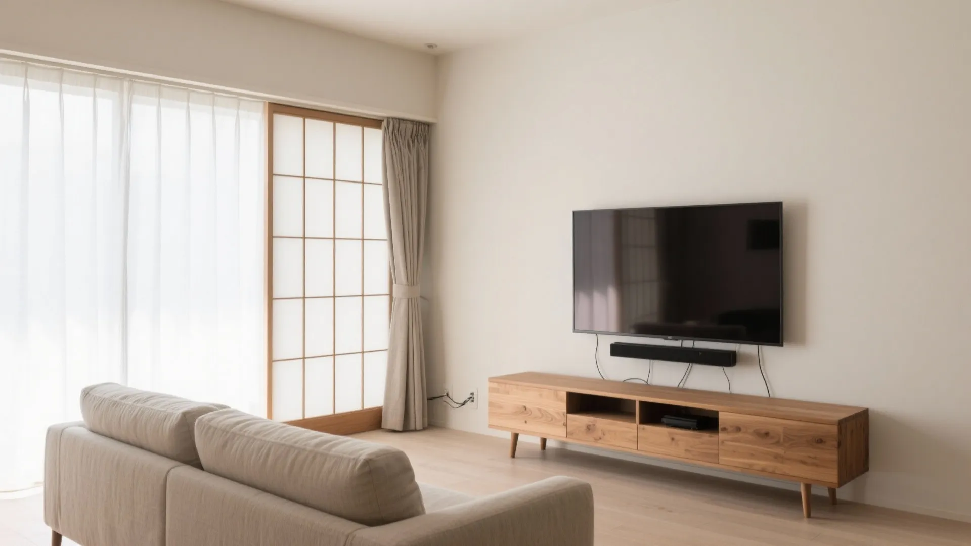 2LDKに最適な大画面テレビサイズ5選｜東京公寓デザインの視点