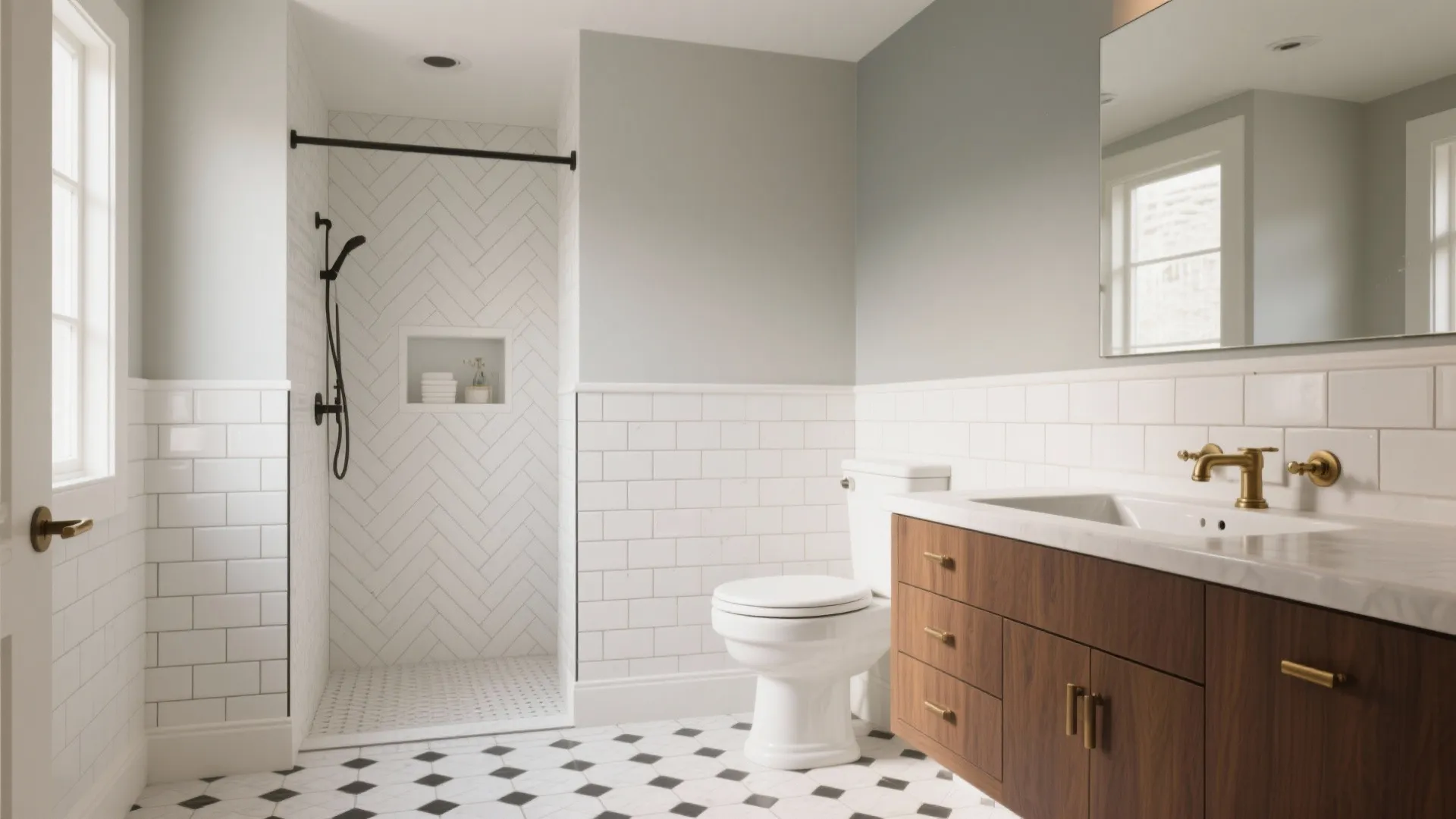 5 Smart Ideas for Bathroom Tiles 2 by 4