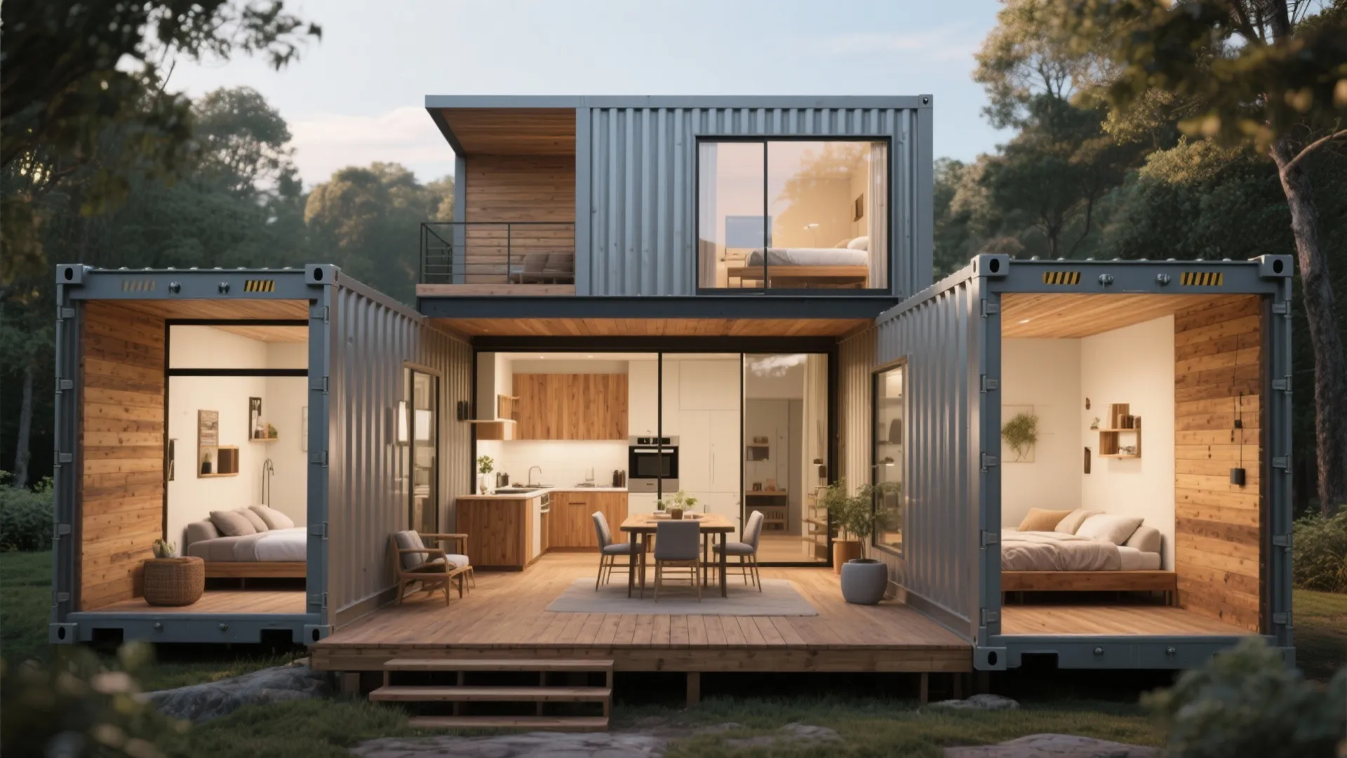 3 Bedroom Shipping Container Home Plans — 5 Smart Ideas: Small footprint, big imagination: 5 practical design ideas for a 3-bedroom shipping container home