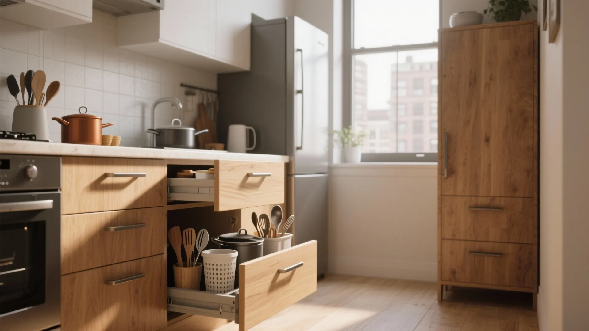 3-Drawer Cabinet Kitchen Ideas: Clever small-kitchen solutions with 3-drawer cabinets — 5 practical inspirations