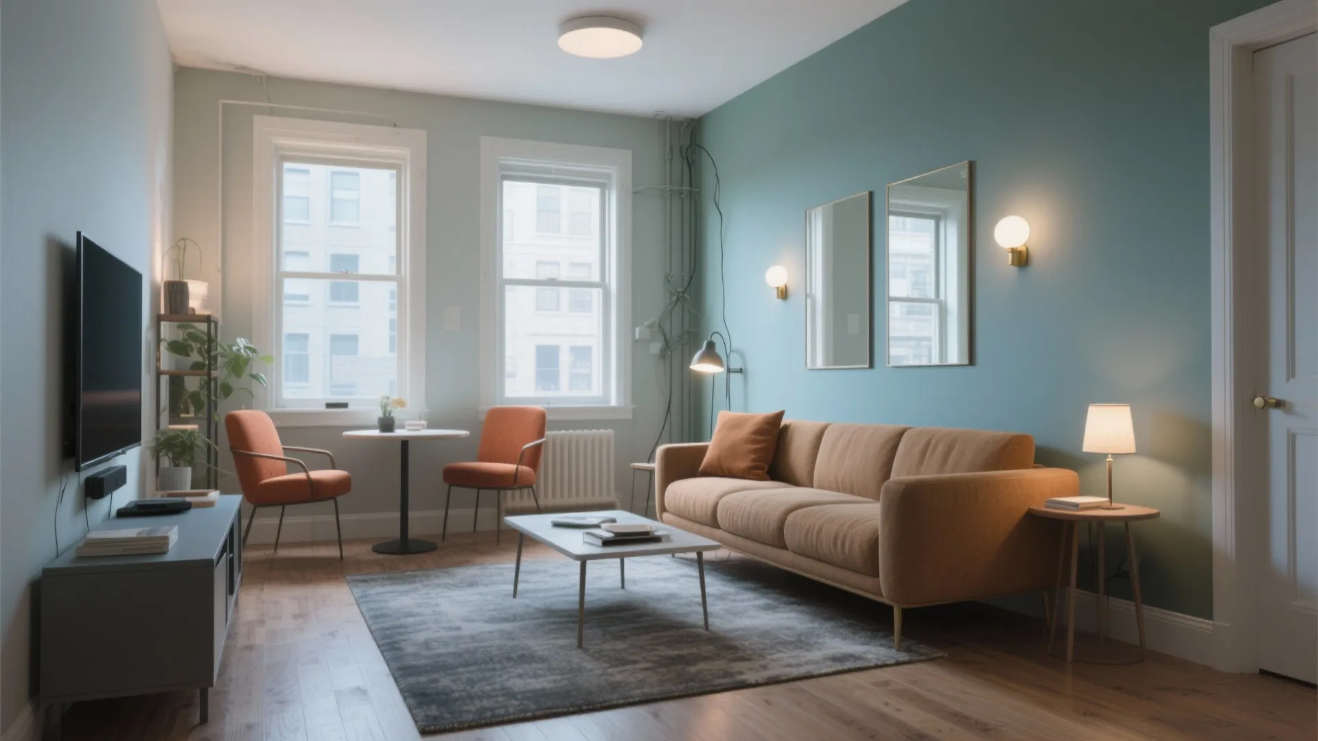 300 Sq Ft Living Room Design Ideas for Maximum Space: 1 Minute to Smarter Small Living Room Design