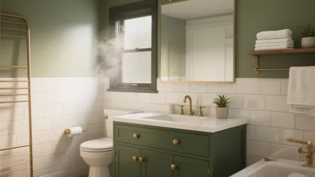30 Green Bathroom Vanity Ideas