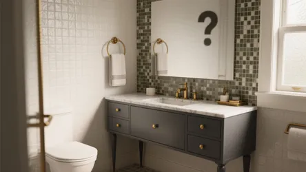 36" Gray Bathroom Vanity Ideas