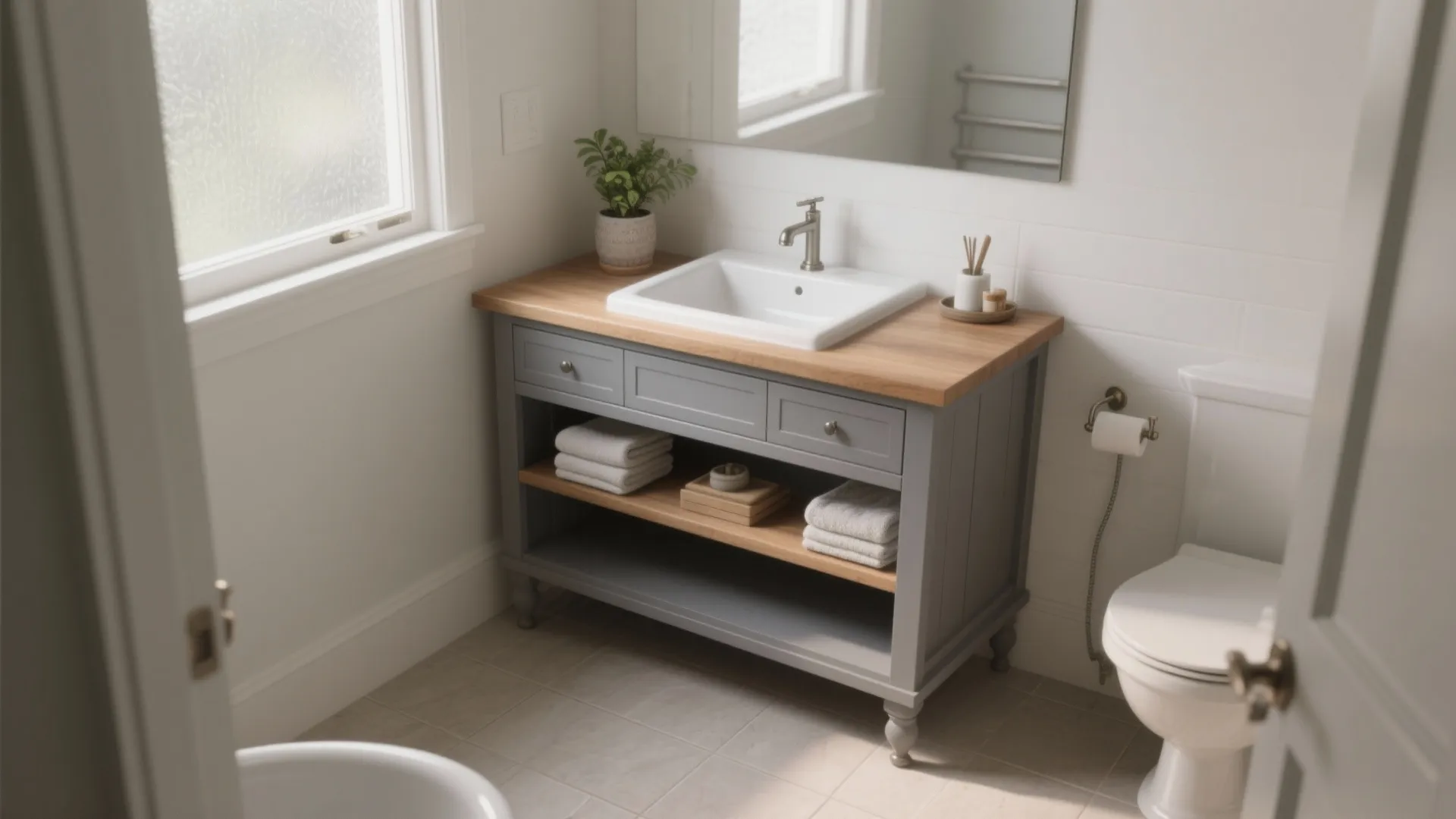 Stylish 36-Inch Bathroom Vanity Ideas: Practical and chic gray 36 inch bathroom vanity inspirations from an experienced designer