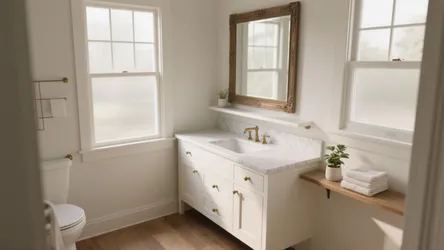 36" White Bathroom Vanity Ideas
