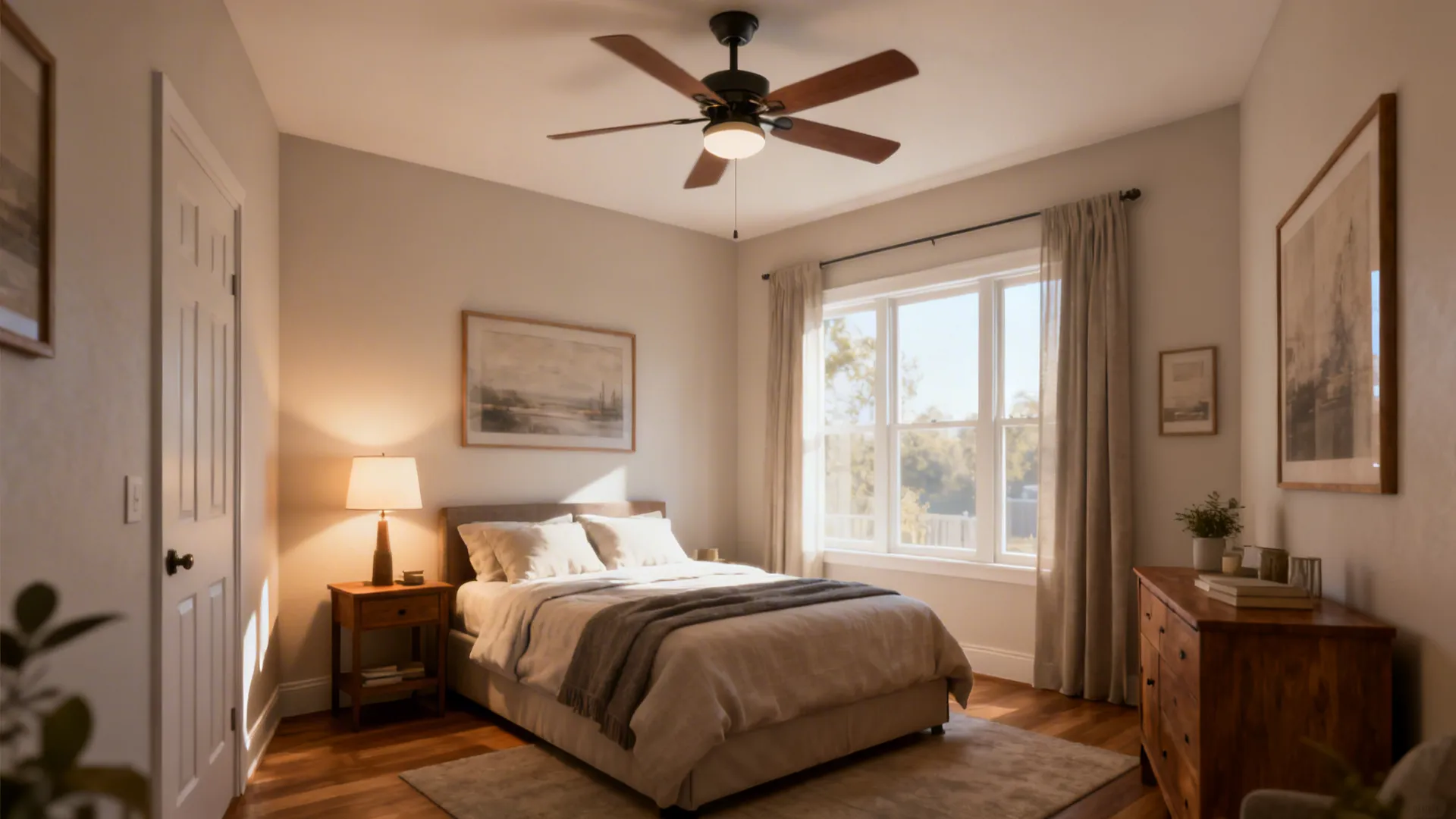 2. Compact blade span for proportion