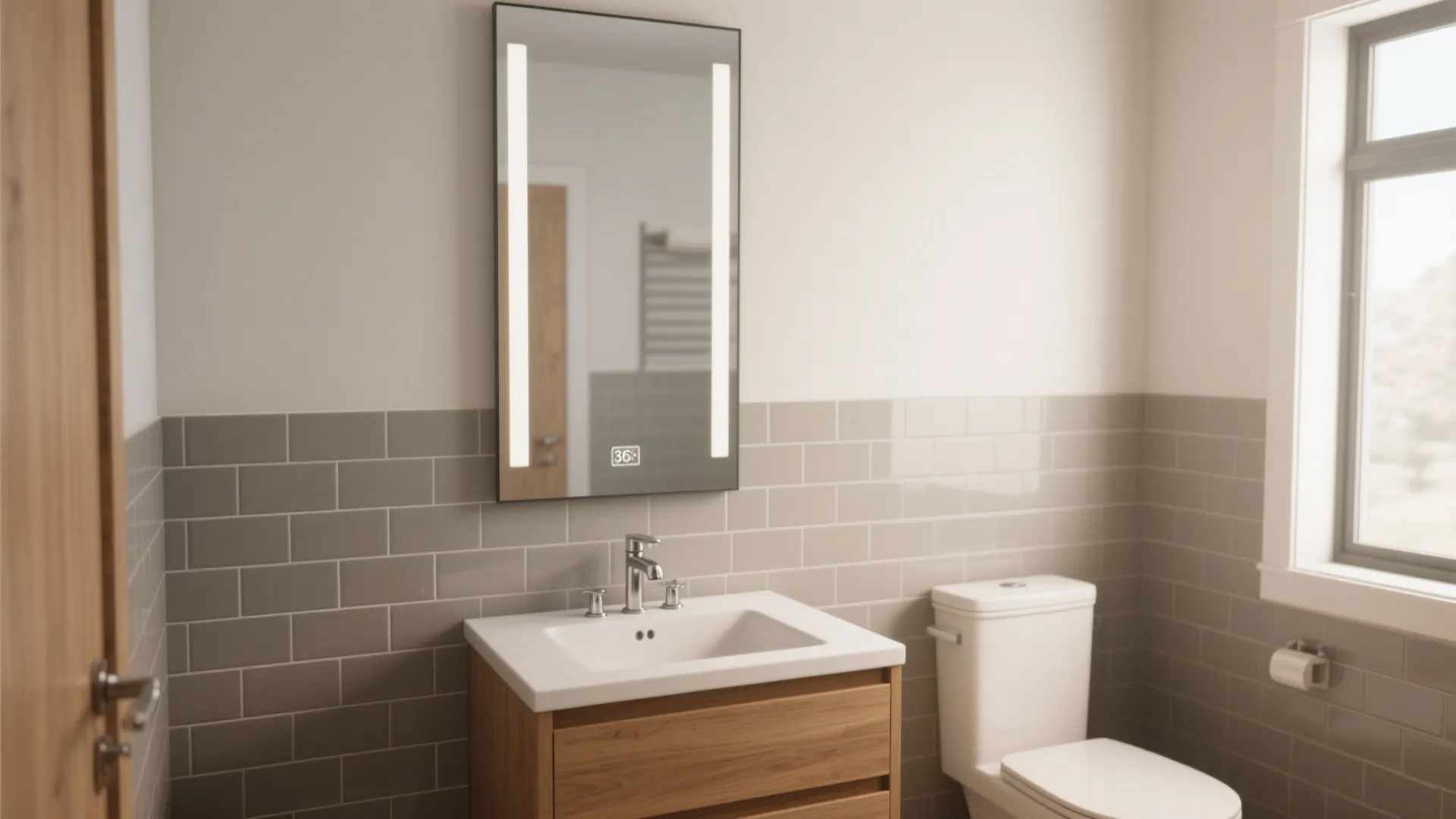 Bathroom Mirrors 36 x 48: 5 Stylish Ideas: Practical and creative ways to use a 36 x 48 bathroom mirror in small and mid-size bathrooms