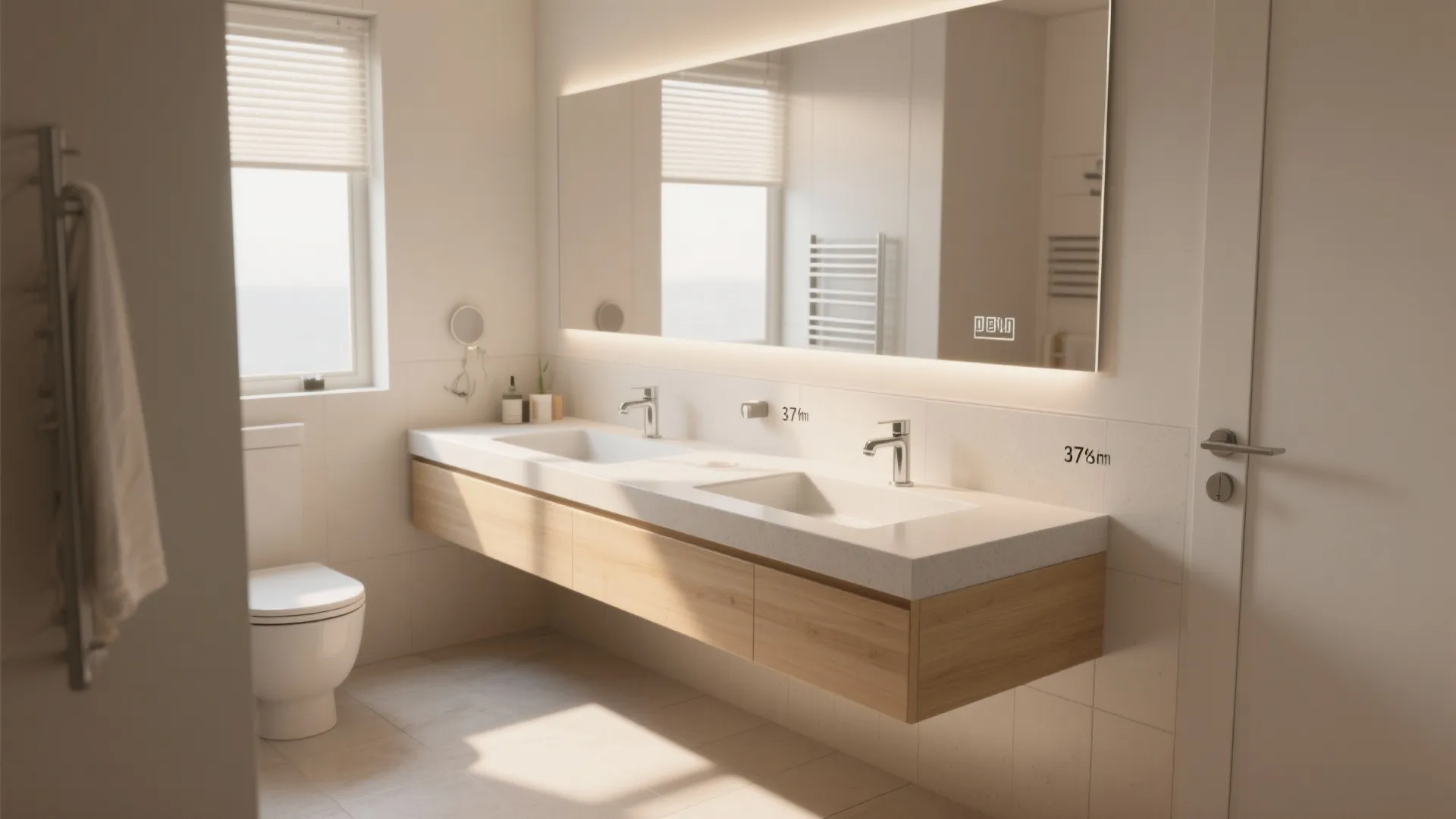 37 x 22 Bathroom Sink — 5 Smart Ideas: How I make a 37 x 22 bathroom sink feel roomy in tiny bathrooms