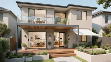 5 smart 3 bedroom double storey house plans with balcony
