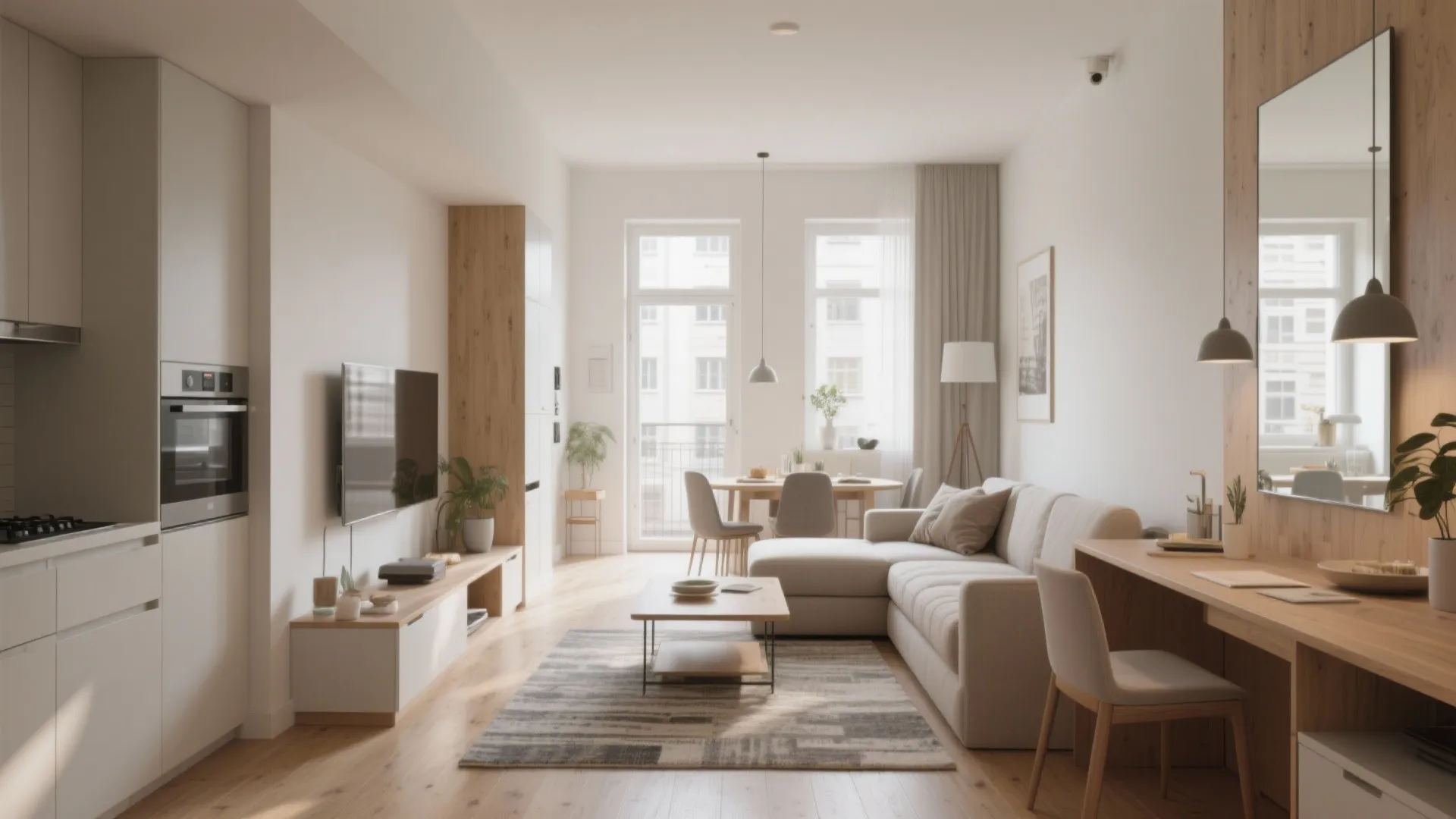 Maximize a 3-Bedroom Apartment: 5 Smart Small-Space Ideas