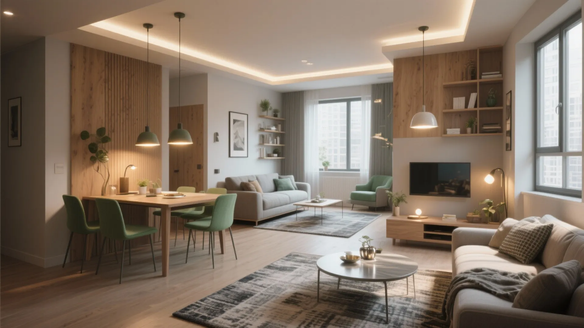 Small Apartment, Big Ideas: 5 Inspirations for a 3-Bed 2-Bath: Practical and stylish design moves to make a 3 bedroom 2 bathroom apartment feel larger, brighter, and more liveable