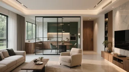 5 Design Ideas for a 3 BHK Luxury Flat