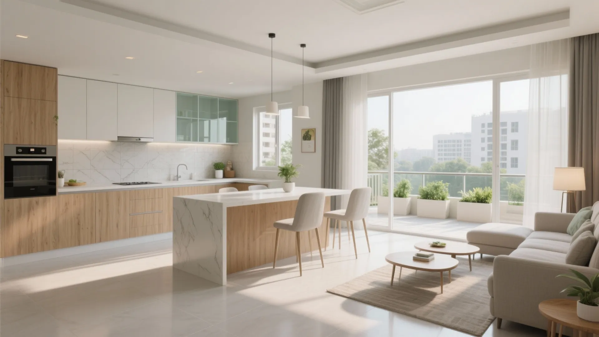 5 design ideas for 3 BHK flats in Noida Extension: Smart, human-centered ways I optimize kitchens, living rooms, bedrooms, and balconies in Noida Extension’s 3 BHK apartments—grounded in real projects and data.