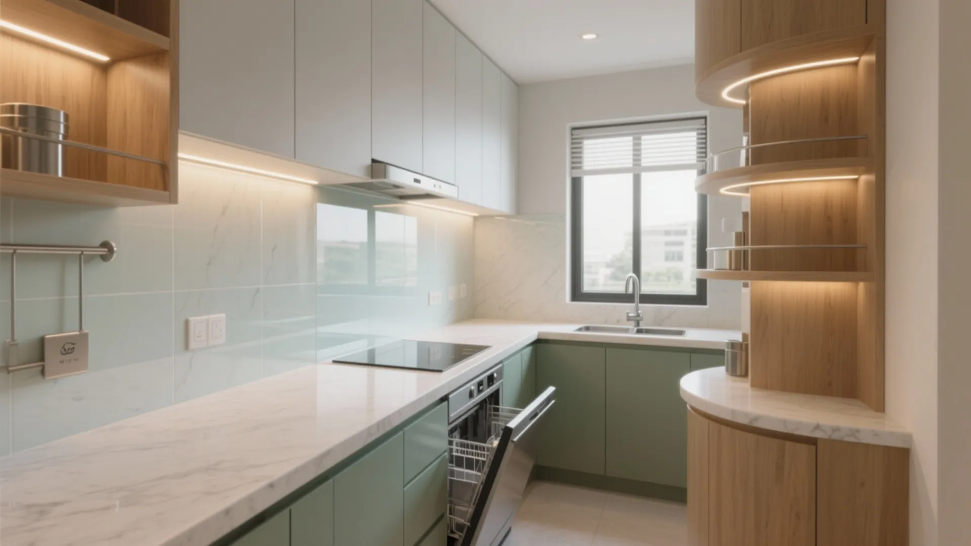 Smarter Kitchen Planning for a 3 BHK