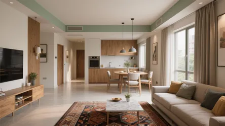 3 BHK House Design Plan: 5 Space-Smart Ideas