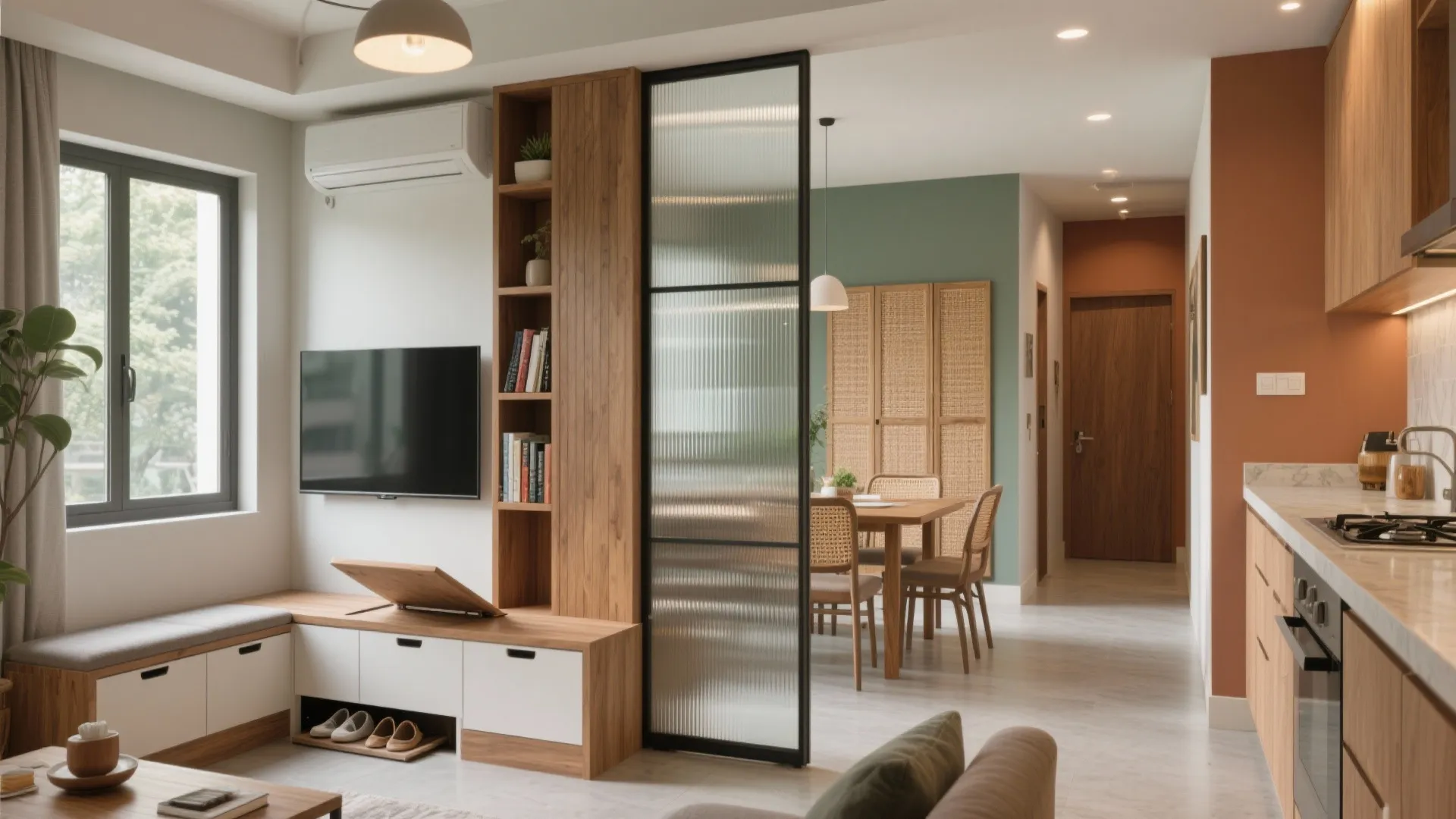 5 Smart Design Ideas for 3 BHK Flats: From minimalist storage to L-shaped kitchens, I share 5 proven interior ideas for 3 BHK flats—with real stories, pros & cons, budget tips, and expert guidance.