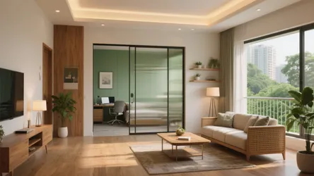 3 BHK Flat in Hiranandani Estate Thane: 5 Design Ideas