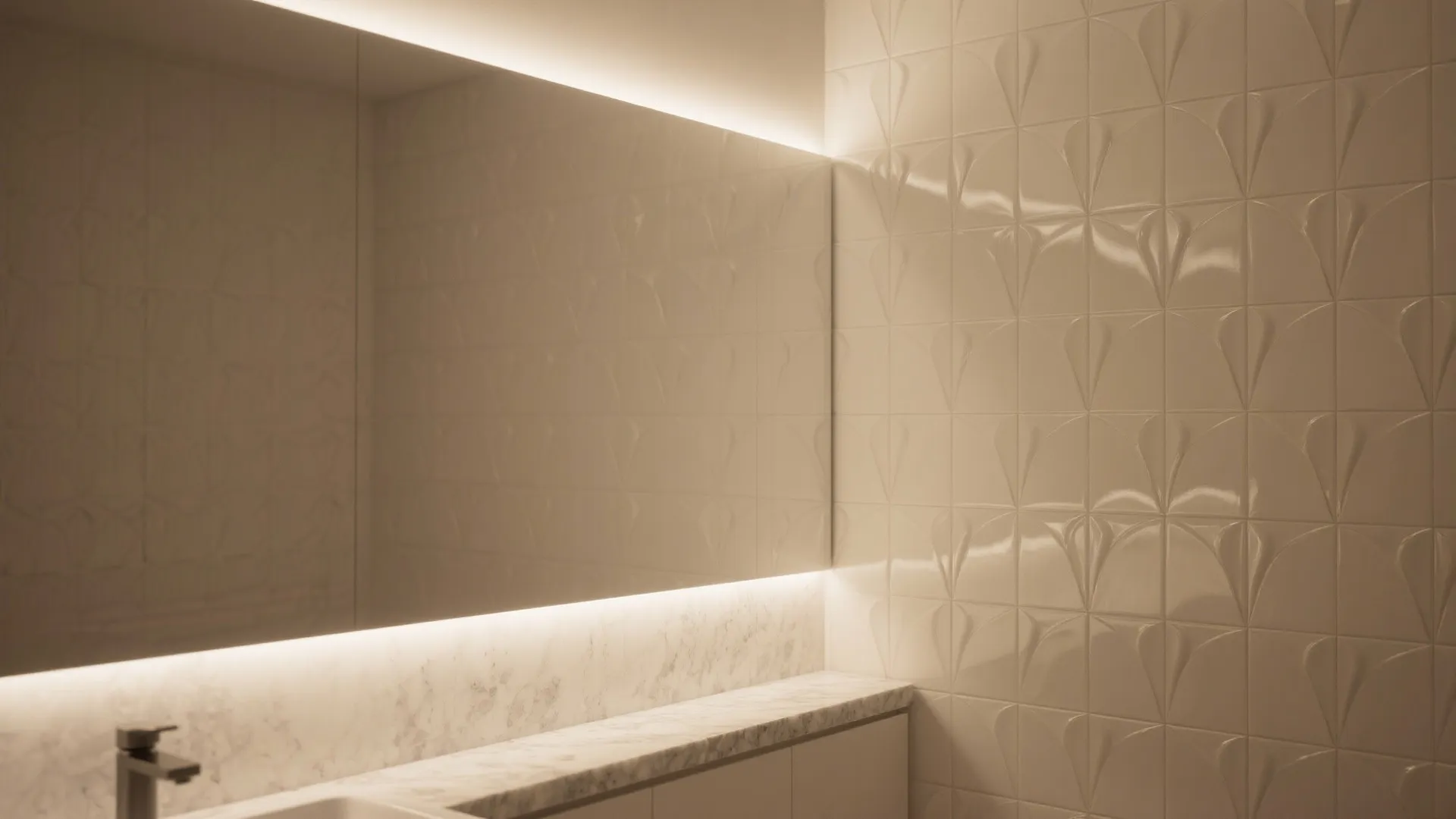 Light Grazing to Animate 3D Tiles Without Overdoing Color