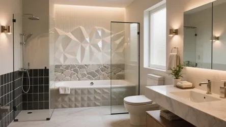 5 3D Tiles for Bathroom Ideas That Elevate Small Spaces