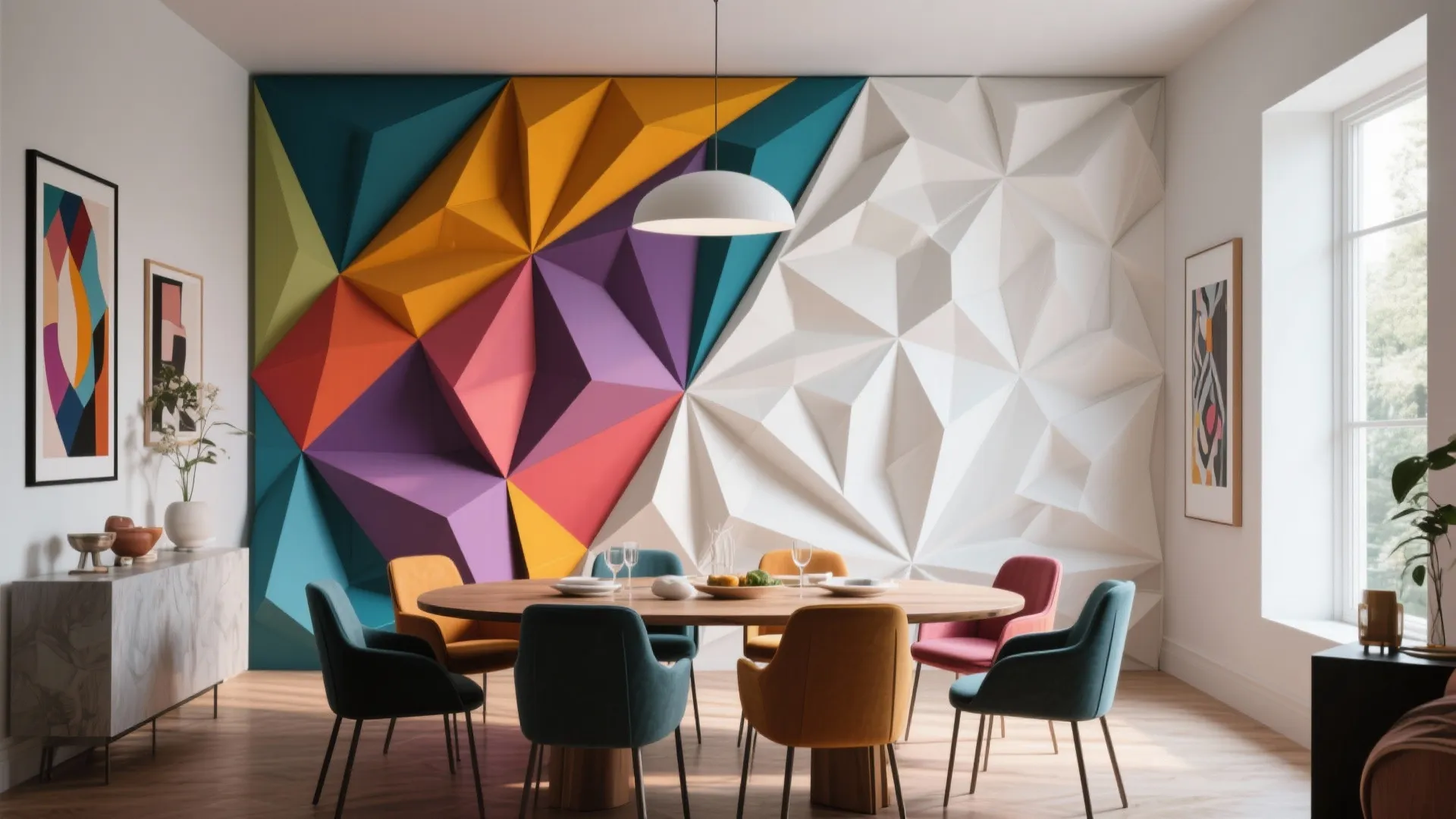Tip 4: 3D Geometric Panels