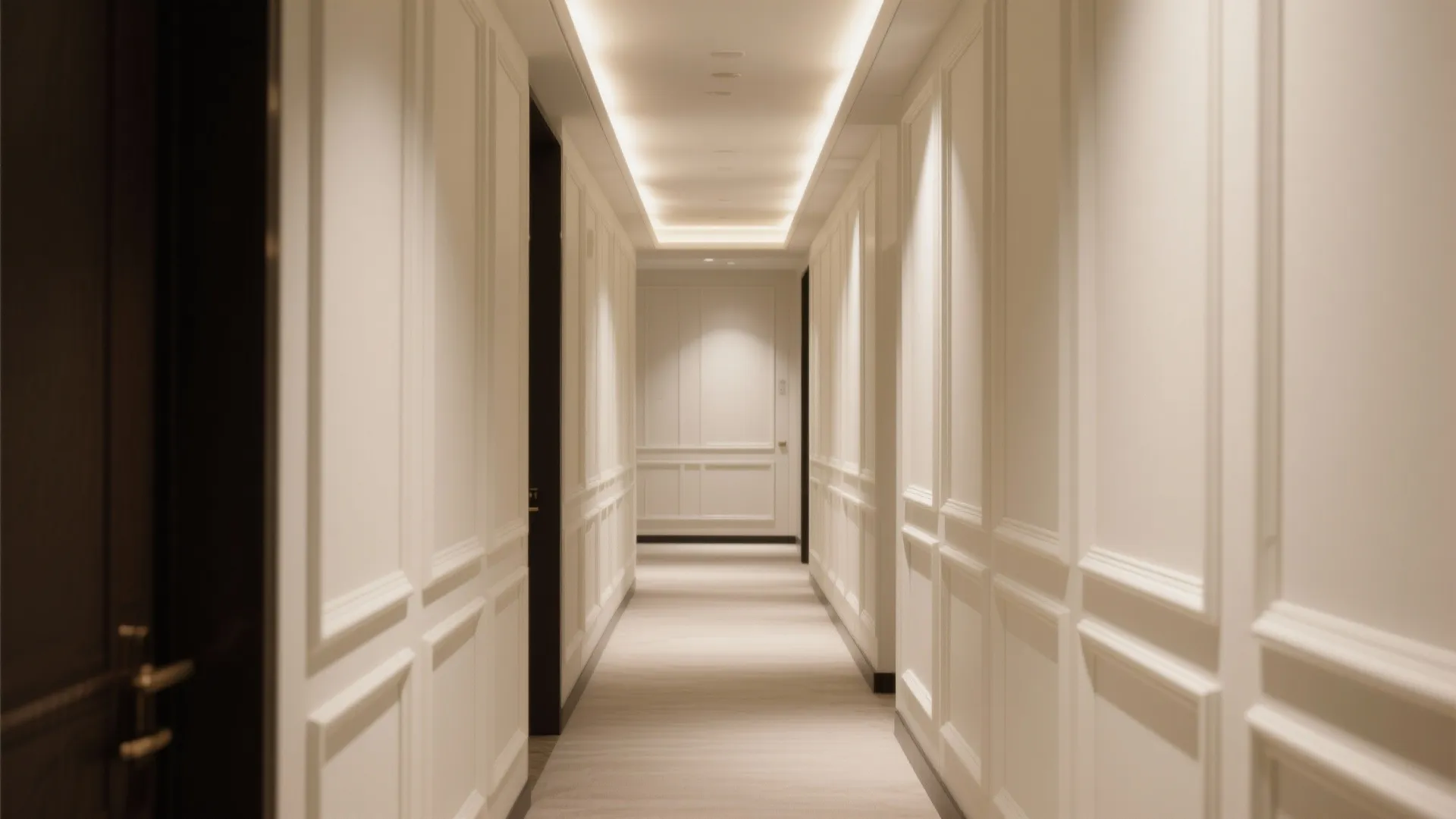 Soft 3D Textured Panels with Light Grazing