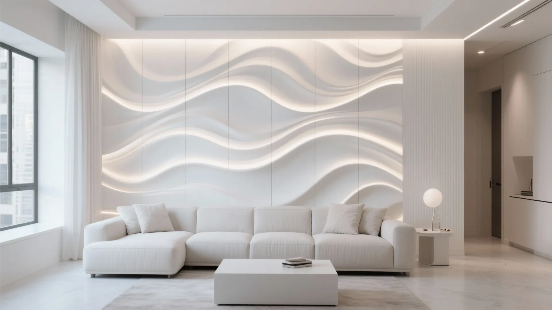 6. 3D Gypsum Wall Panels