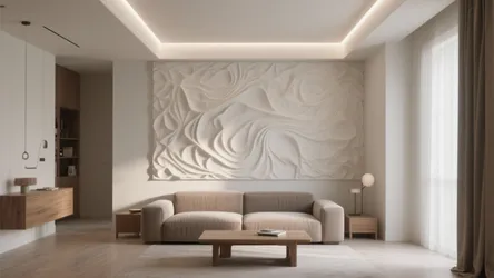 5 3D Wall Designs for Living Room: Expert Tips