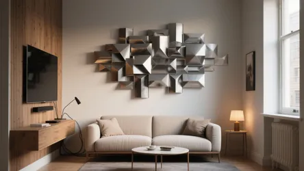 3D Metal Wall Art Ideas (5 Inspirations)