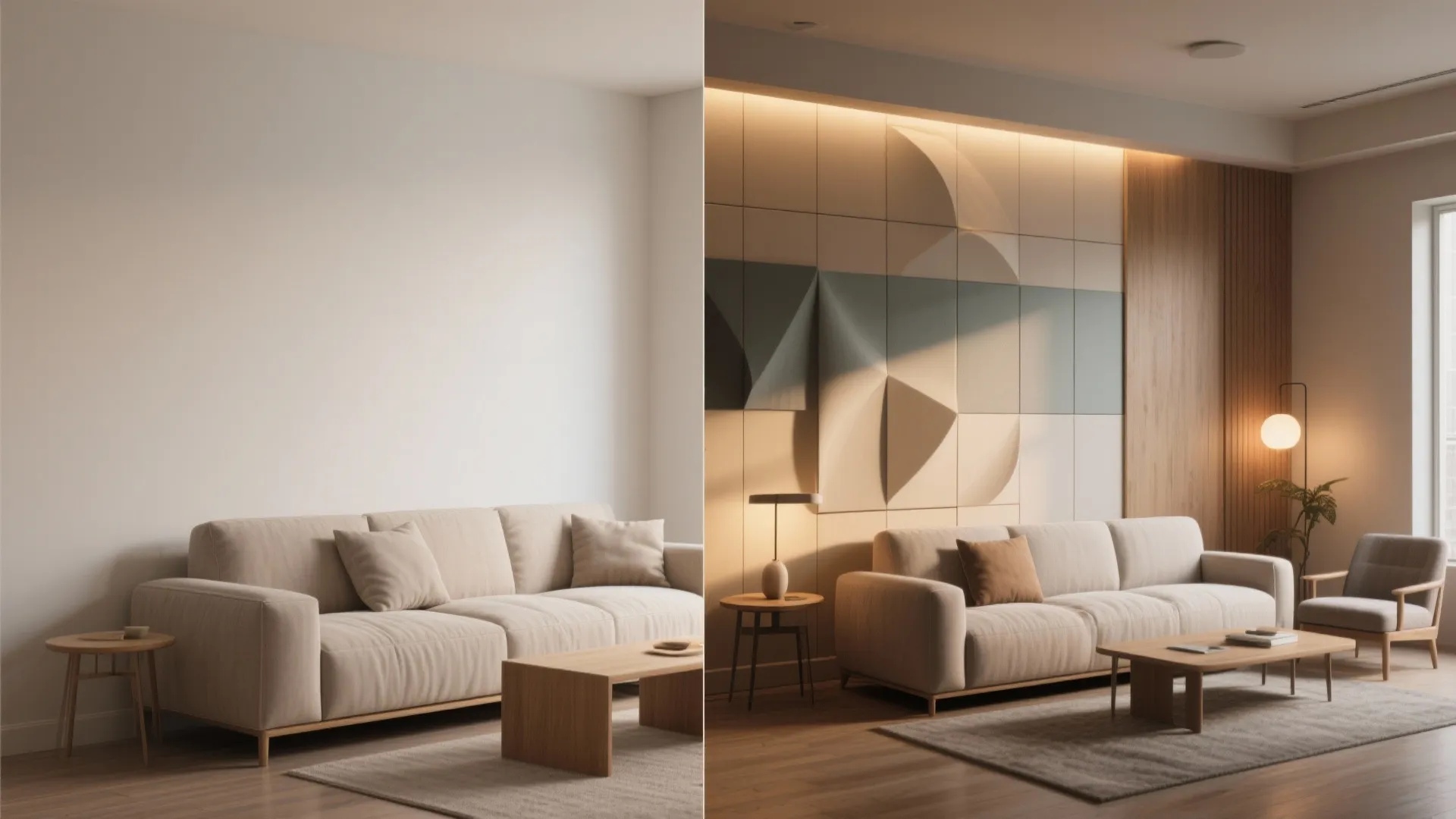 3D Textured Panels with Paint Blends