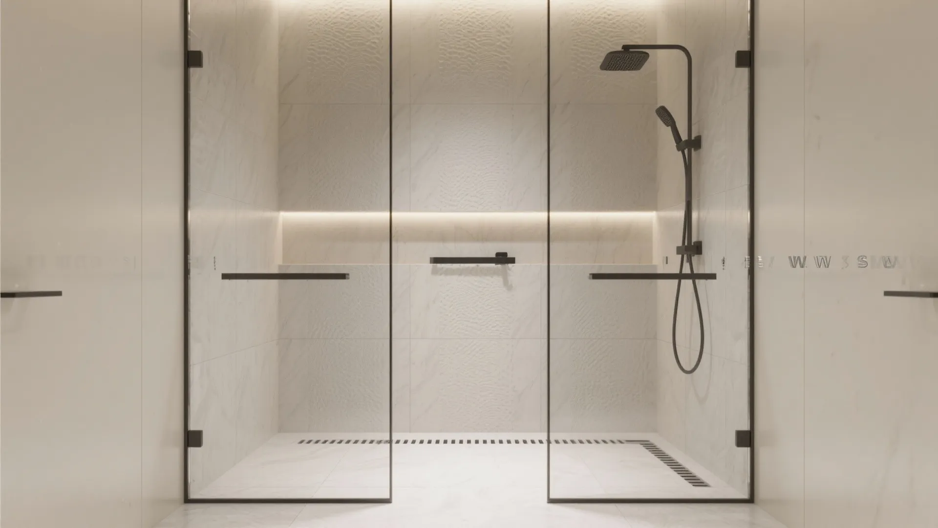 Large-Format 3D Panels for Seamless Wet Zones