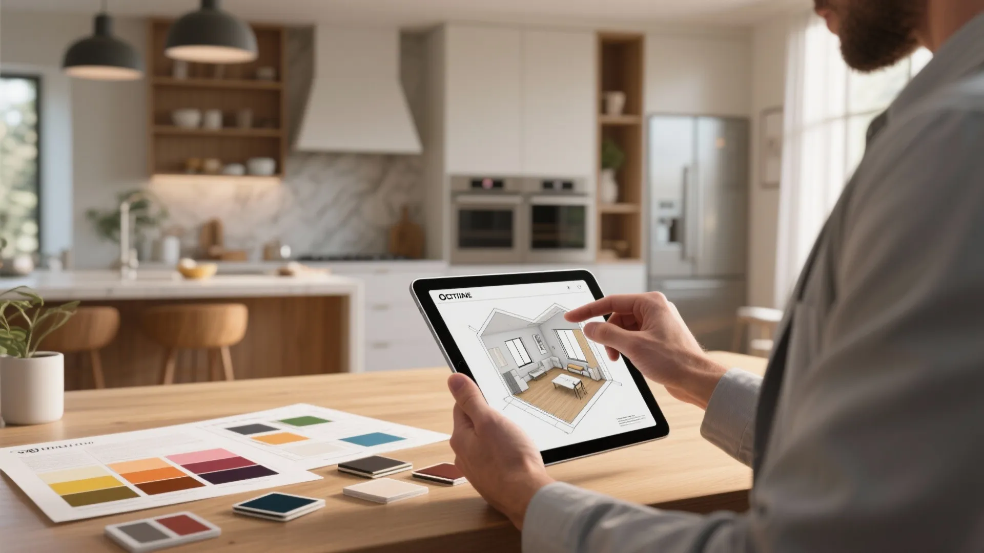 Where to plan your kitchen layout