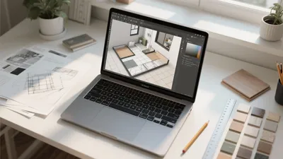 Home Office Design Planning Workspace