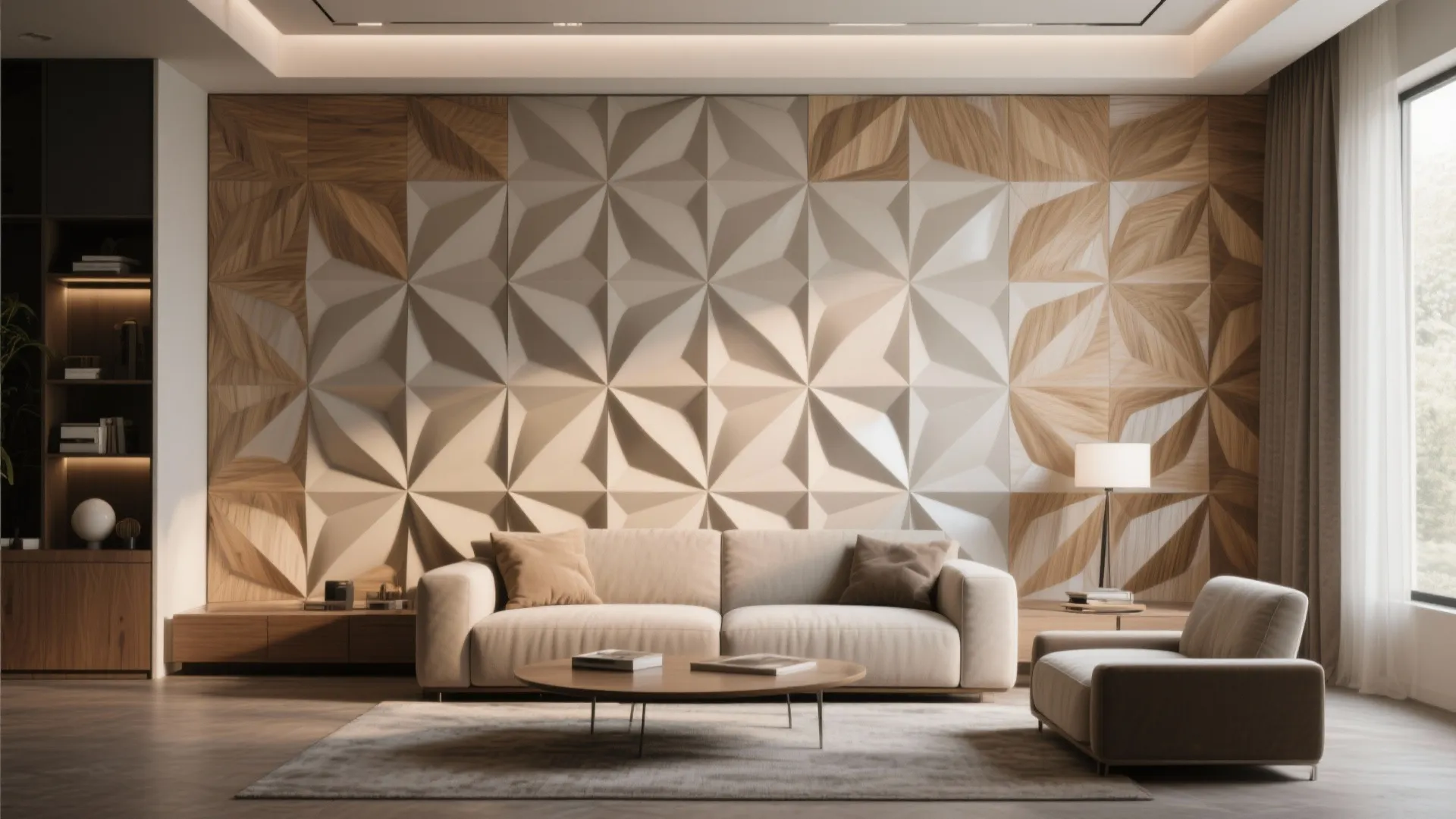 3D Patterned PVC Panels