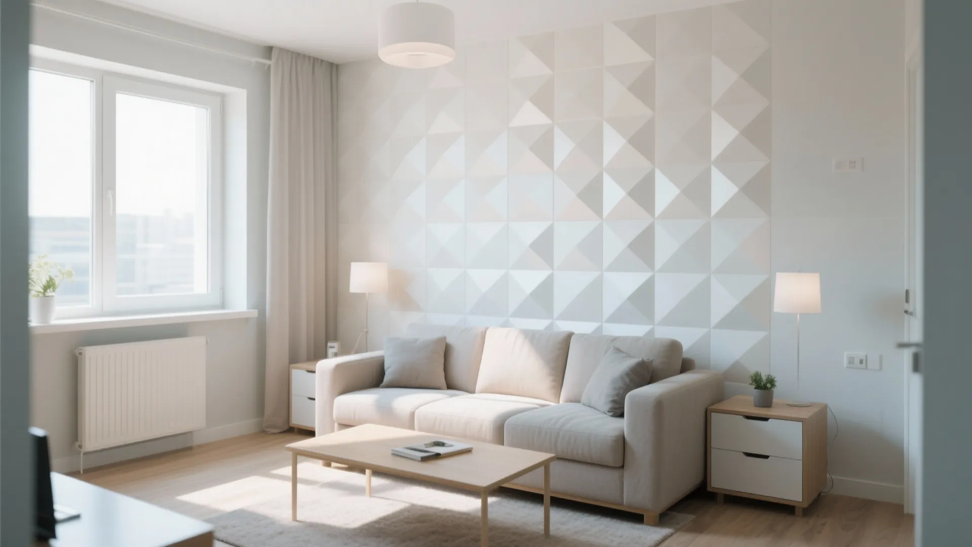 6. 3D PVC Wall Tiles