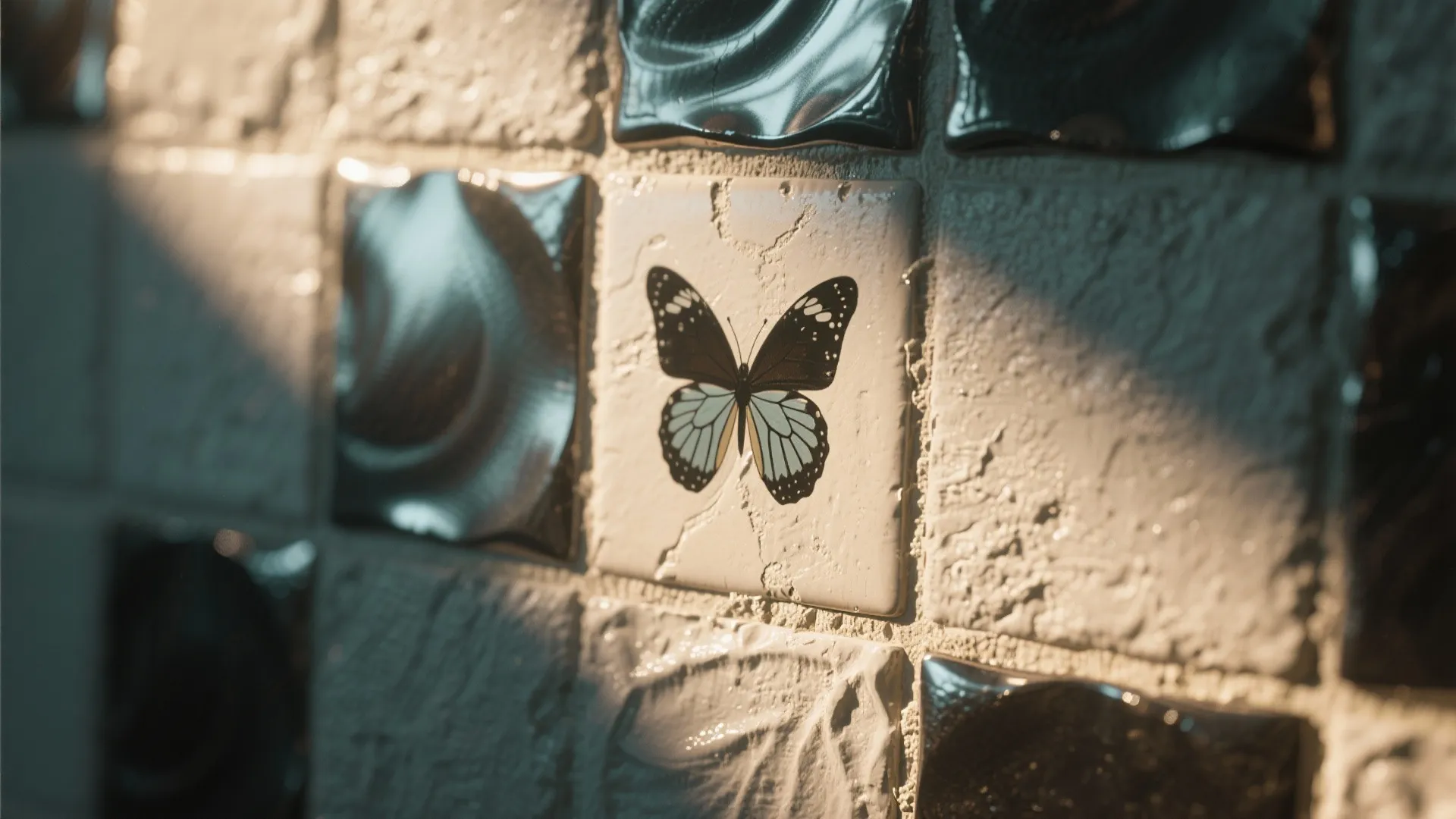 3. 3D accents and reflective details