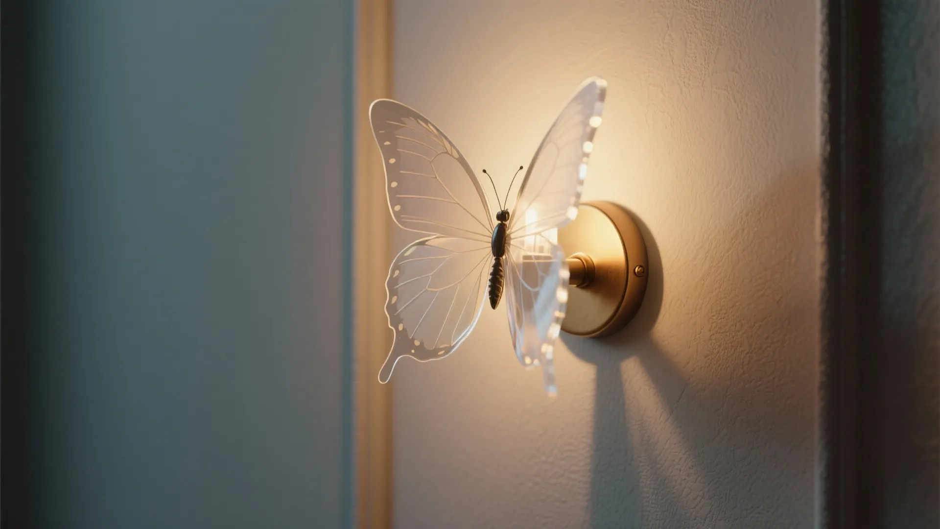 Dimensional Depth with 3D Accents and Sconce Lighting