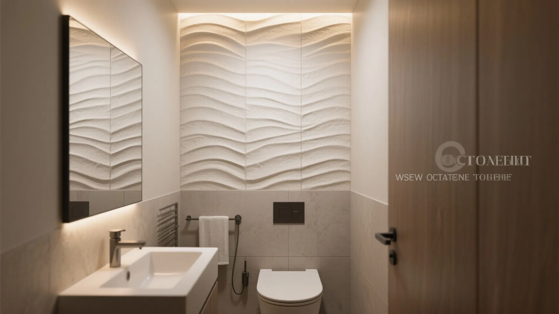 9. 3D Textured Wall Panels