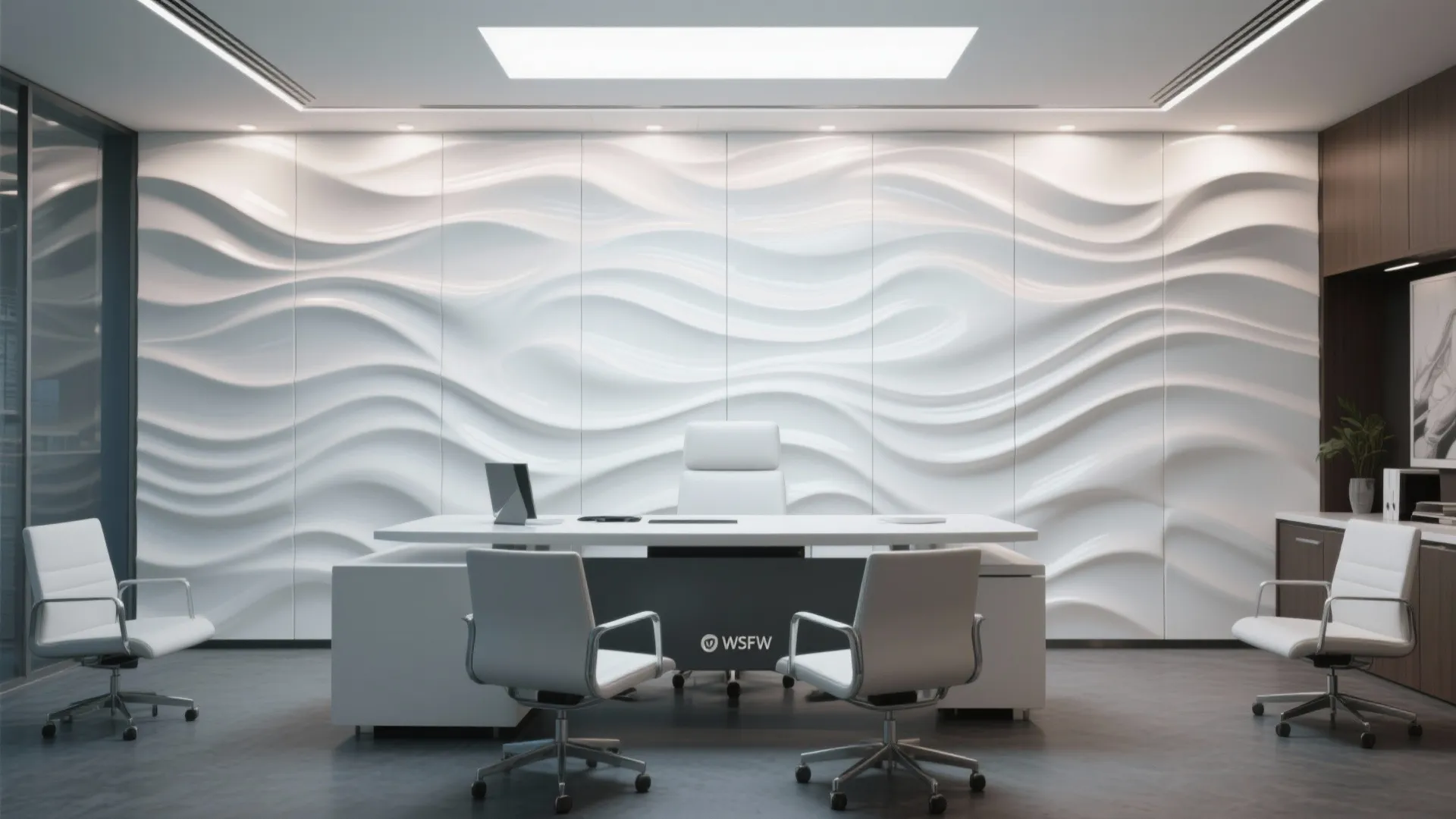 7. 3D textured panels