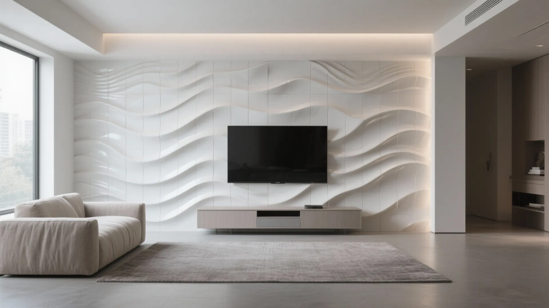 Textured 3D tiles to add depth without clutter