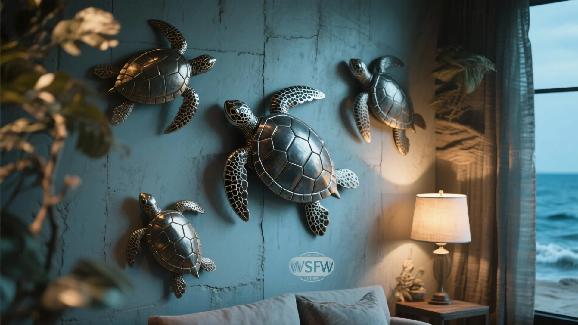 10. 3D Sculptural Turtles