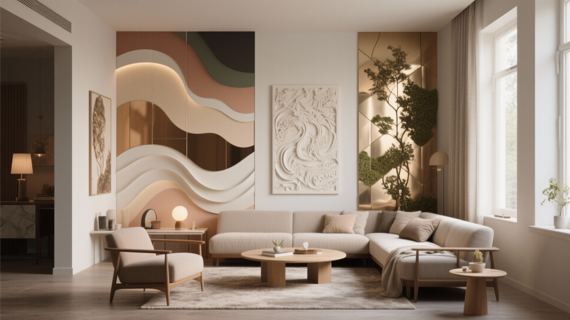 Small Room Feels Flat? Try 3D Wall Color Design Ideas