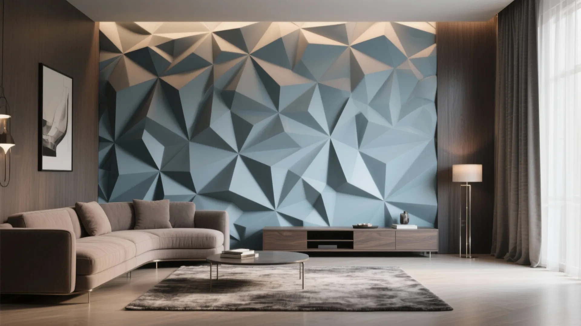 3D Wallpaper Design for Drawing Room: Transform Spaces with Depth: Fast-Track Guide to 3D Wallpaper for Stunning Living Rooms