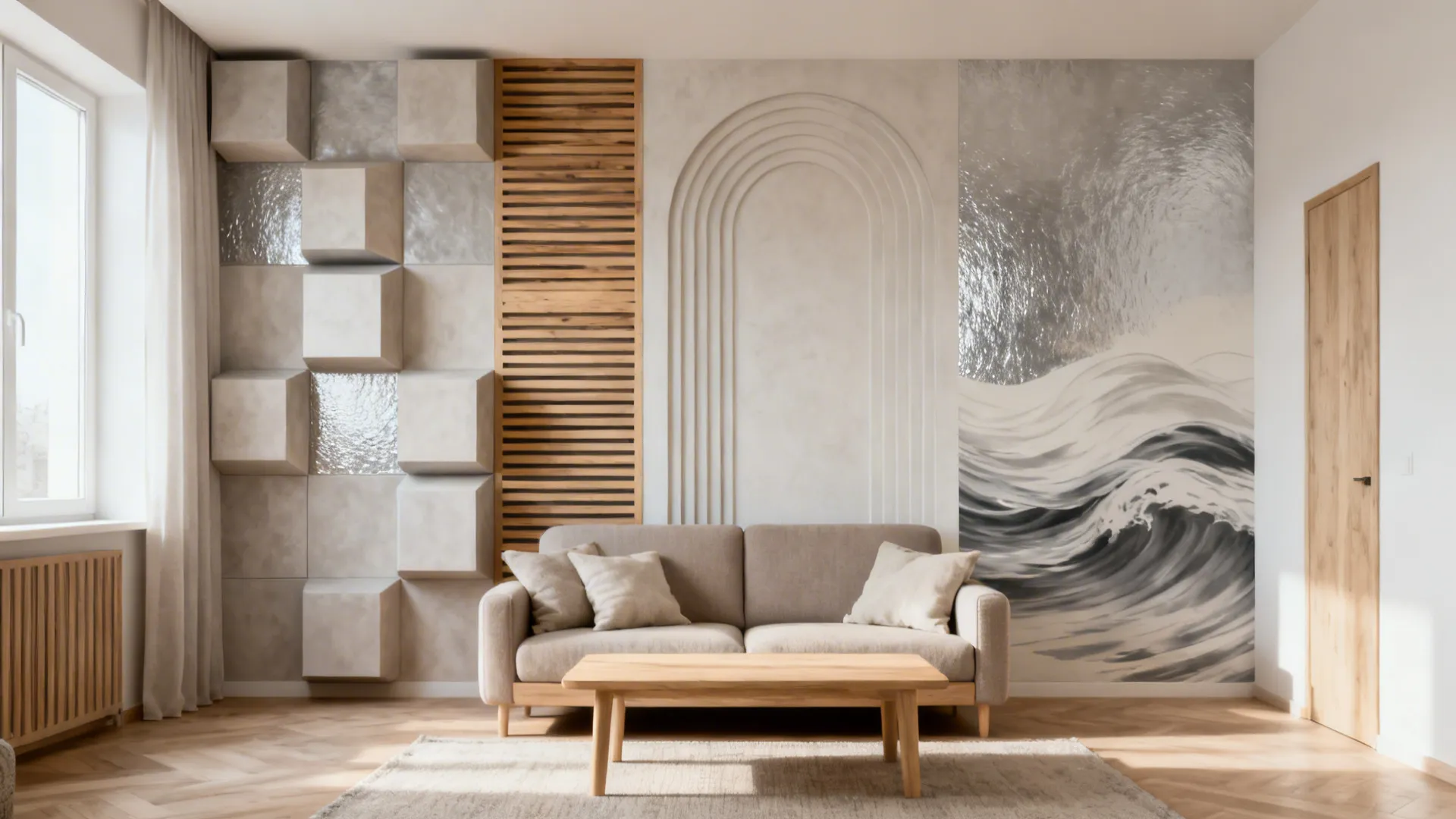 3D Wallpaper Designs for Living Room: 5 Ideas