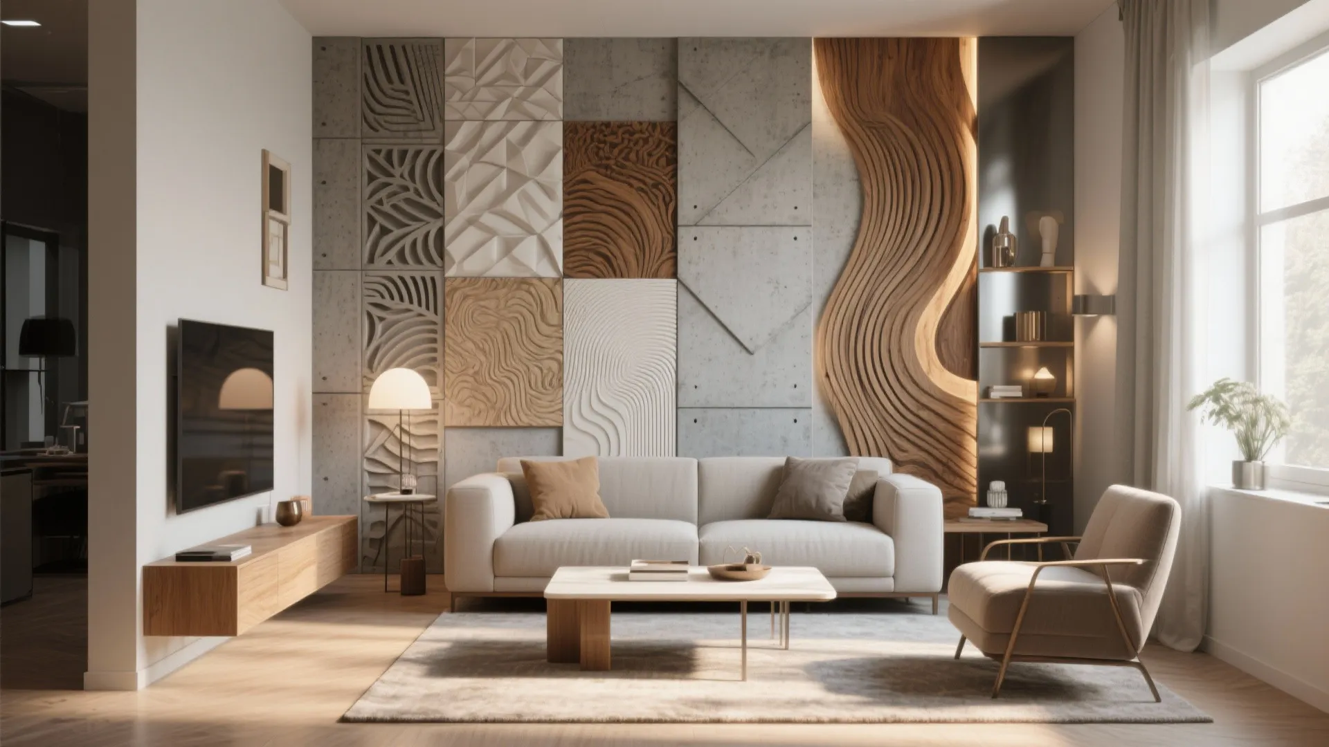 5 Inspiring 3D Wall Texture Designs