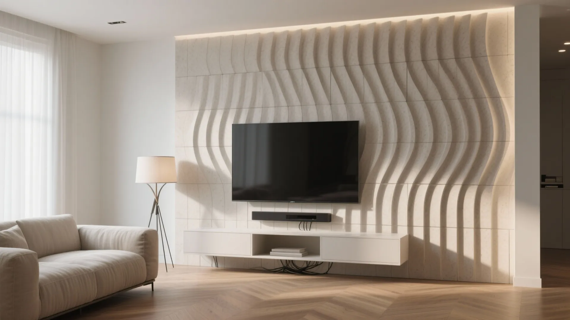 3D Wall Tiles for Living Room: Transform Your Space in Style: 1 Minute to Refresh Your Living Room with 3D Wall Tiles