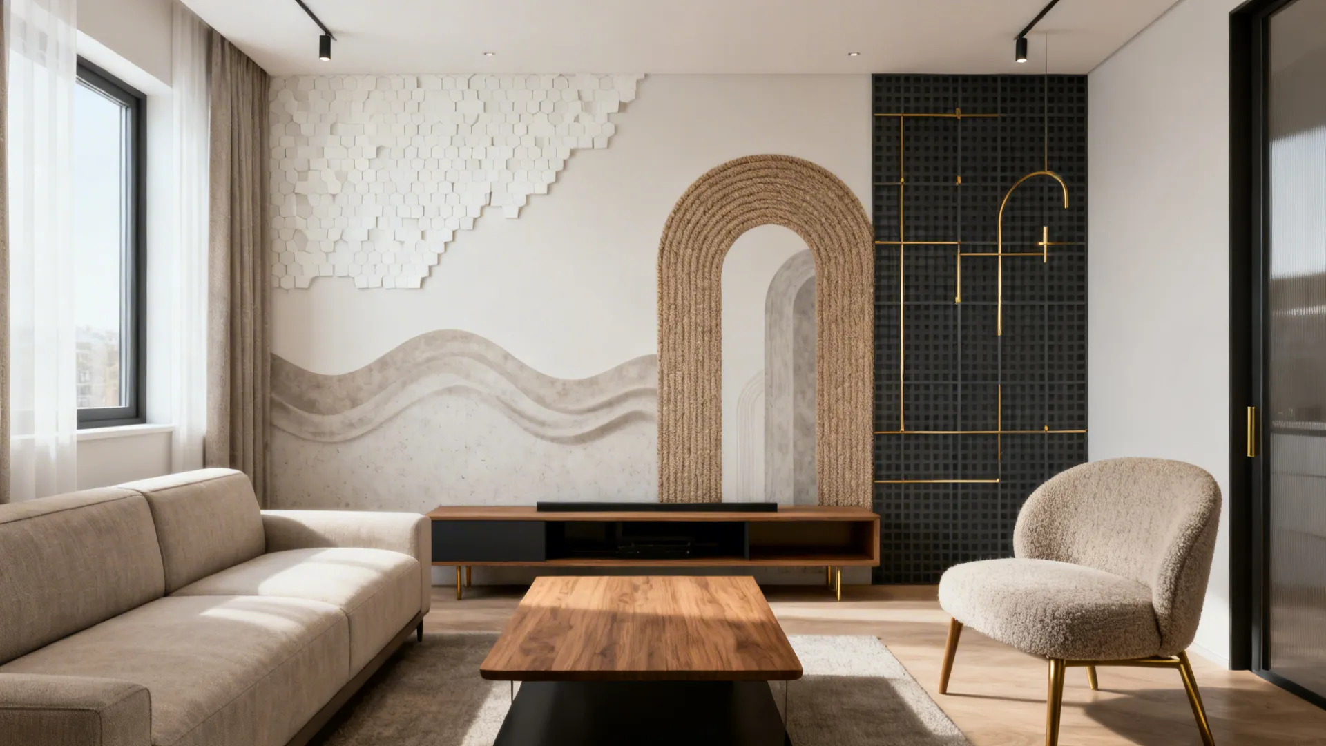 Modern 3D Wallpaper Designs for Living Rooms: 5 Ideas